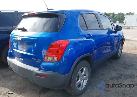 2015 Chevrolet Trax 1Ls z USA, uszkodzony, nr VIN KL7CJPSB1FB197580